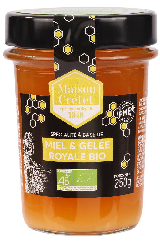 bio miel gelee royale bio 250g