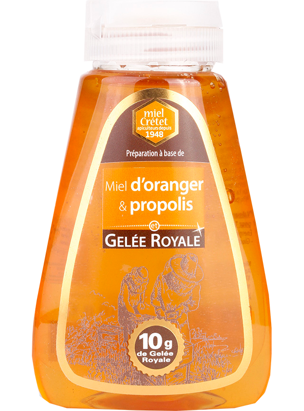 miel enrichi squeezer oranger et propolis