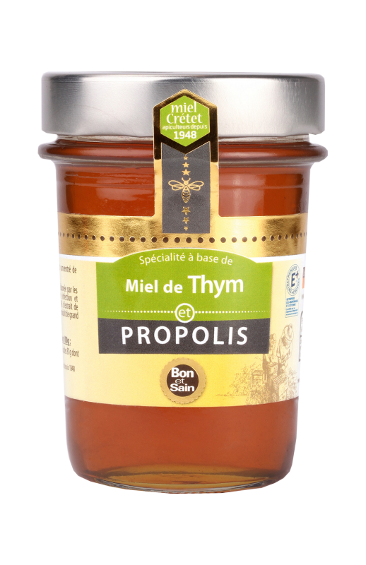 miels enrichis propolis thym