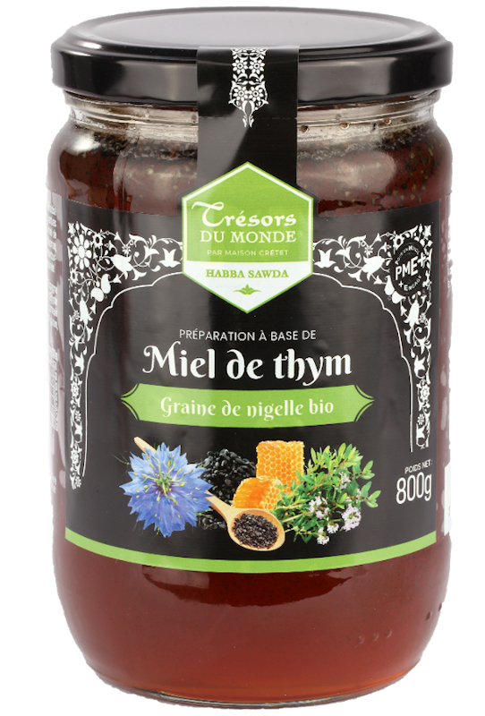 nigelle miel thym nigelle 800gr