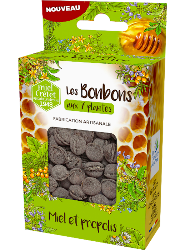 tradition bonbons 7 plantes et propolis